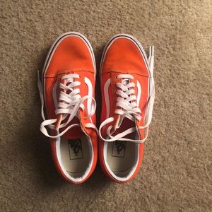 Orange vans classic